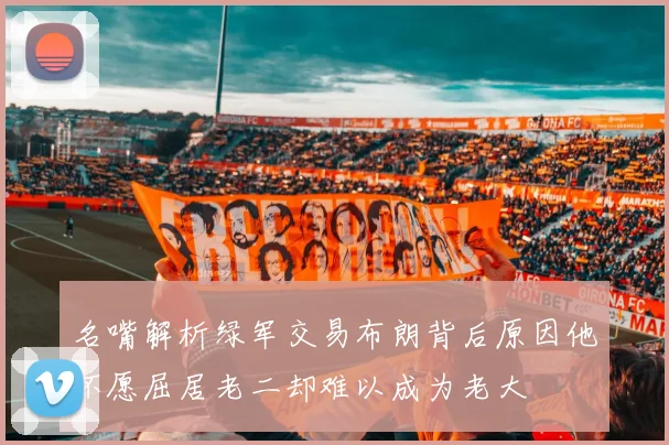 名嘴解析绿军交易布朗背后原因他不愿屈居老二却难以成为老大